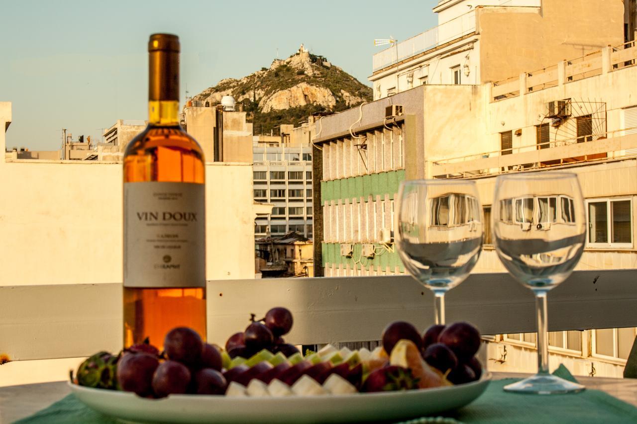 Dynasta Central Suites Athen Exterior foto
